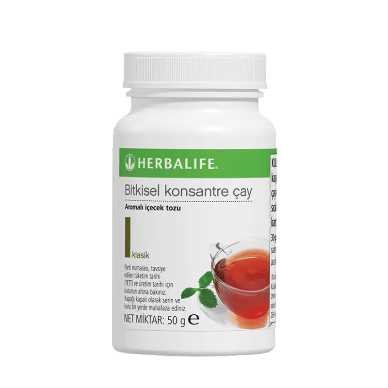Herbalife bitkisel konsantre çay